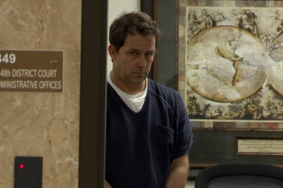 Former youth pastor Luke Cunningham appears in Lubbock courthouse facing federal child sex trafficking investigation.