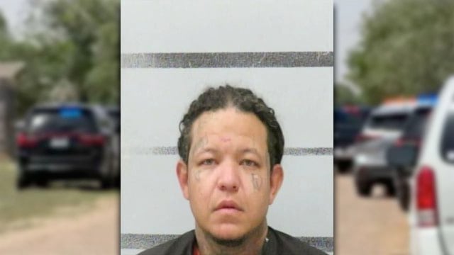 Mugshot of James Lucas Johnson, 38, federally indicted after Lubbock County pursuit; charged with meth distribution and firearms violations.