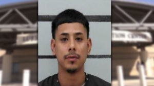 Mugshot of Javier Medrano after arrest in Lubbock on multiple charges including kidnapping and burglary.