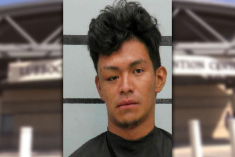 Mugshot of Milton Melgar-Cruz after arrest in Lubbock for aggravated assault and firing a gun at group including a victim holding a baby.