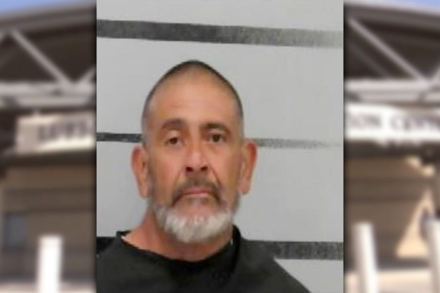 Mugshot of Paul Aguilar, 53, arrested in Lubbock for assaulting a pregnant woman, October 2025.