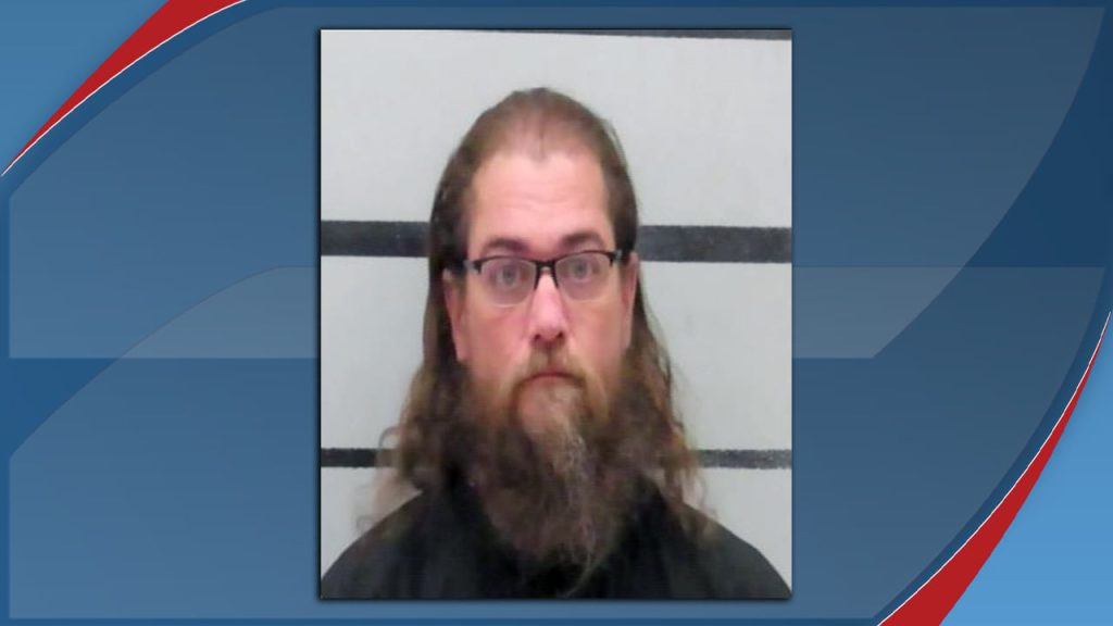 Mugshot of Spencer Lee Norman, a 46-year-old Lubbock man who pleaded guilty to federal child pornography charges after being arrested with meth during a traffic stop.