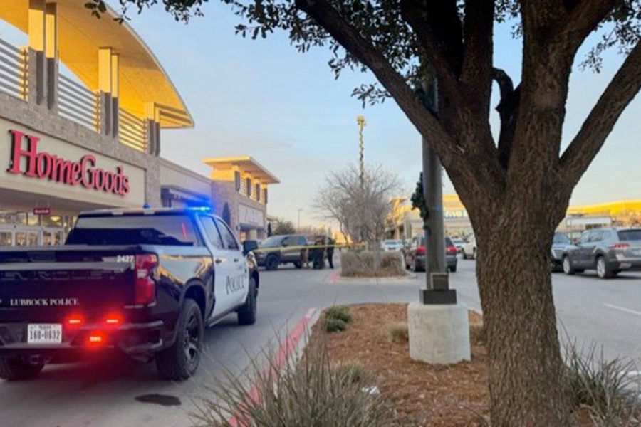 Lubbock police respond to a pedestrian crash at a West Loop 289 shopping center parking lot near HomeGoods, where a woman and her 2-year-old child were struck on New Year’s Day.