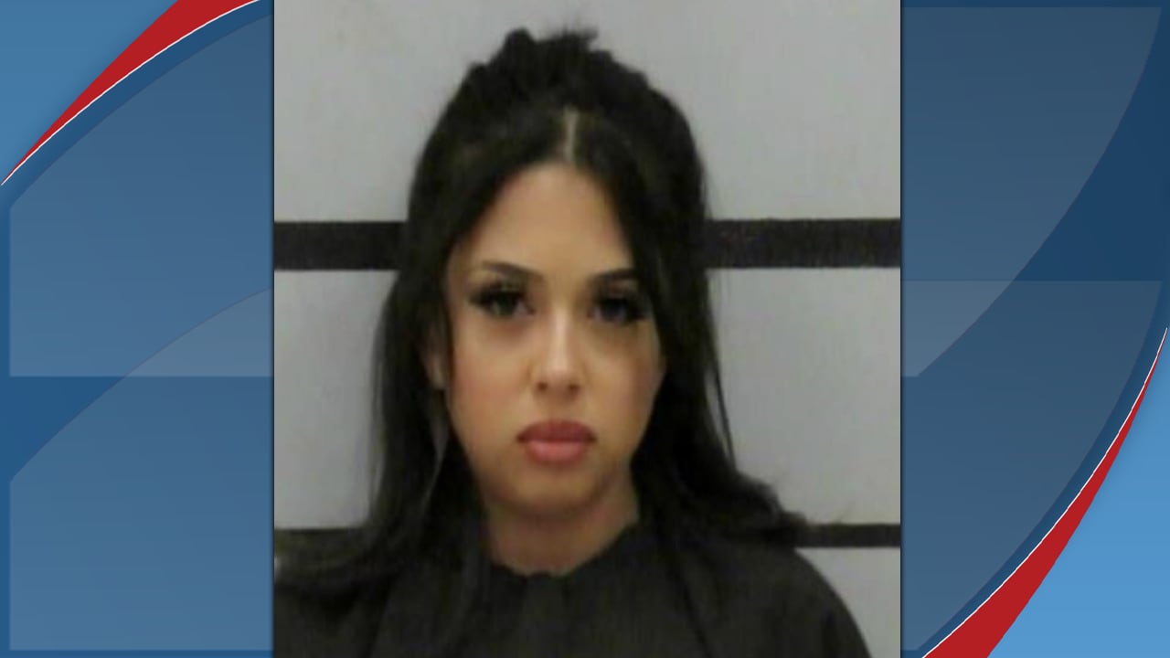 Mugshot of Kaitlin Garcia, looking remarkably calm for someone recently indicted for allegedly turning a Lubbock child exchange into a high-stakes standoff on University Avenue.