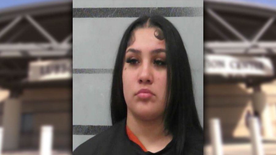 Mugshot of Cysili Quintanilla following her arrest for aggravated assault and child endangerment in Lubbock.