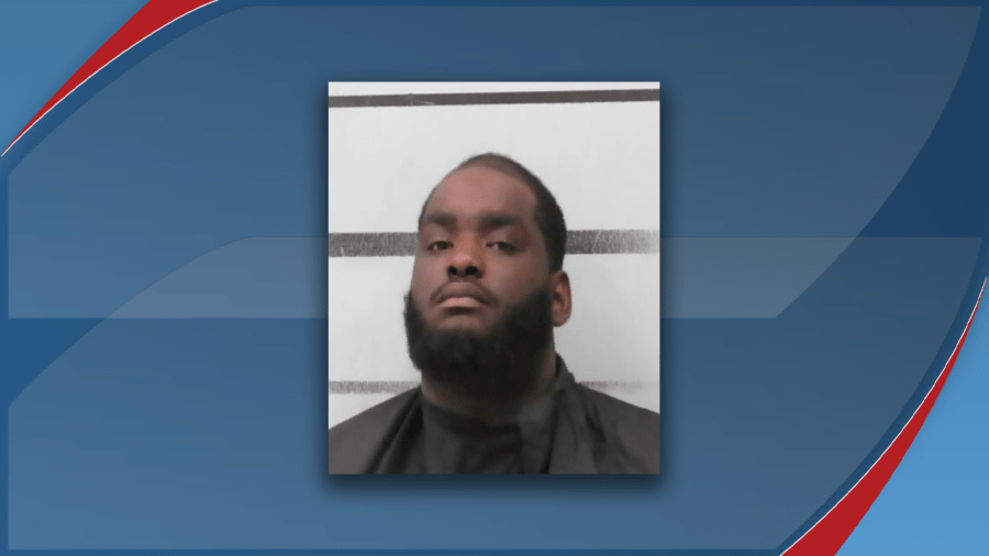 Mugshot of Tadrian Ward, looking unamused after being arrested for a shooting in Lubbock.