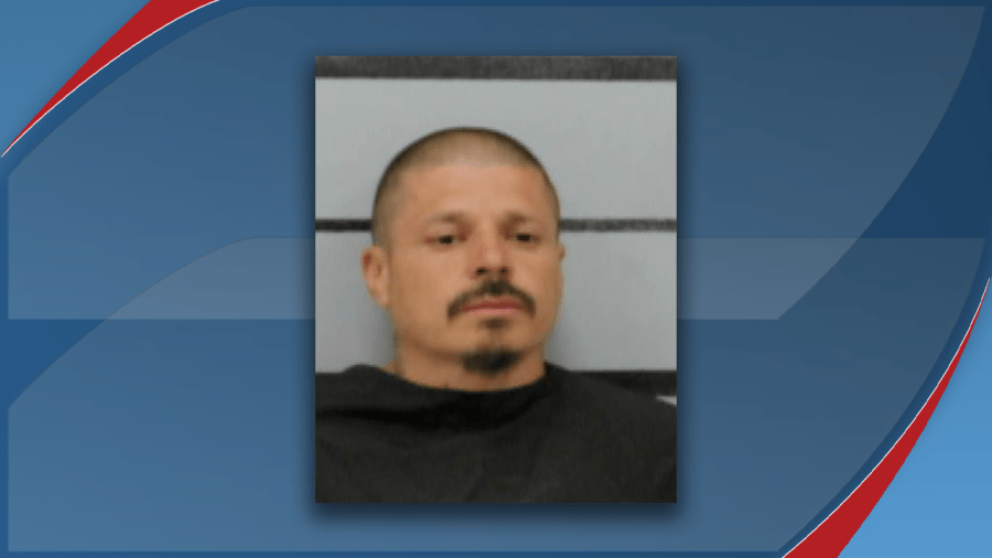 Police mugshot of Tommy Rios, 41, arrested for murder in Lubbock.