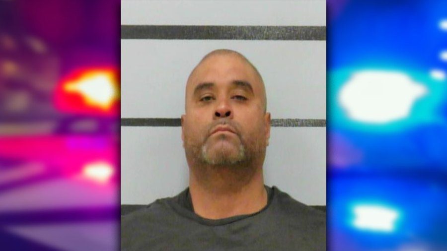 Mugshot of 45-year-old Eric Luna following his arrest for a 2025 sexual assault in Lubbock.
